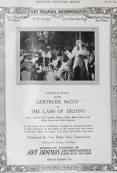 Famous trivia from Hollywood movie : The Lash of Destiny (1916)