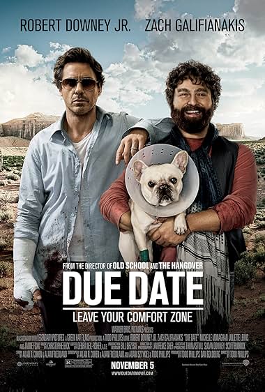 Famous trivia from Hollywood movie : Due Date (2010)